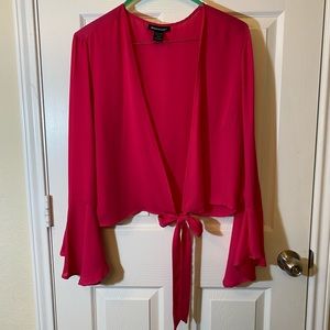 ASHEY STEWART Hot Pink Kimono